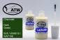 Preview: Chevrolet, Dark Green, 9V5 / WA9015 / WA7156: 20ml Lackstift + 20ml Klarlack - Set, von ATW Autoteile West.